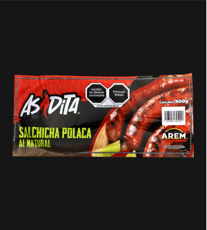 Salchicha Polaca con Queso 