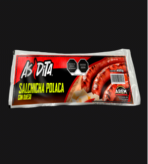 Salchicha Polaca con Queso 